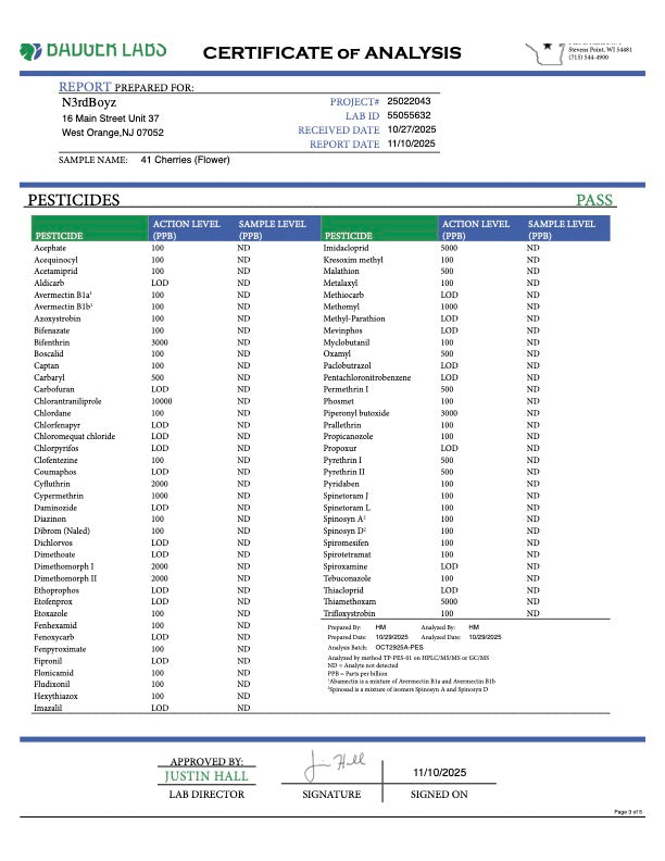 41 Cherries CBD Pre-Roll